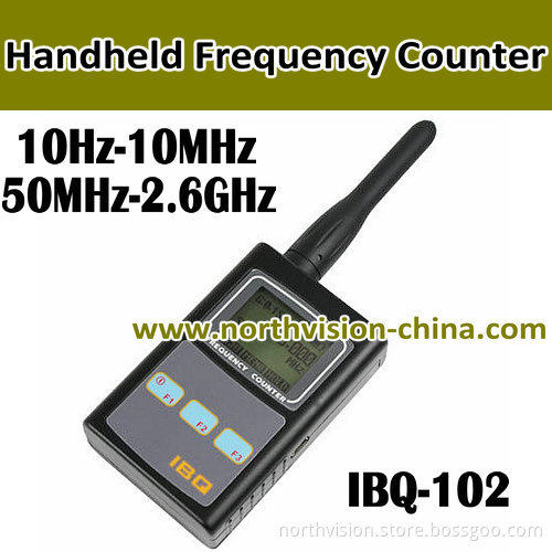 Three Buttons Easy to Control Portable Frequency Counter